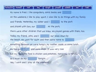 Movers  Reading part 4