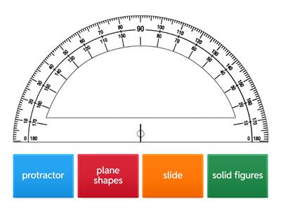 4th Grade Geometry Terms - Basic