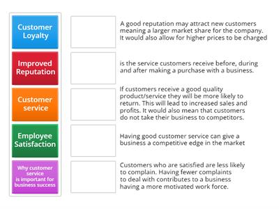 NAT 5 Customer service 