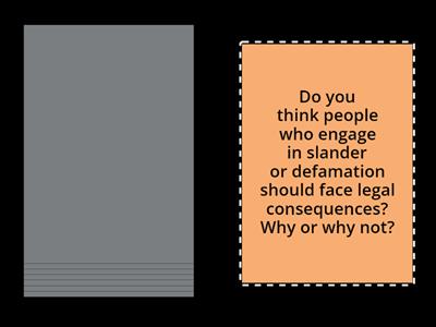 Rumours! (C1 Speaking cards)