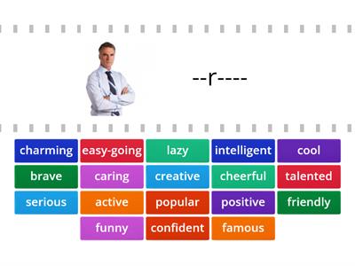 PERSONALITY ADJECTIVES