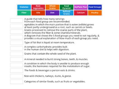 Science-Nutrition Practice 1