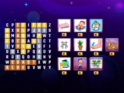 Long O (oa, oe) Word Search