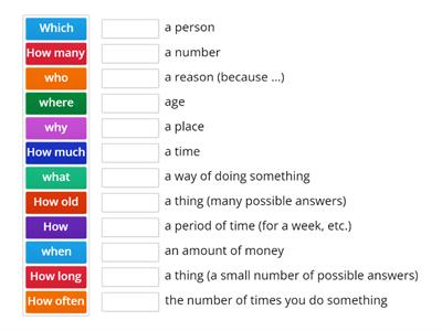 Face2Face PI Unit 1A Question Words (без перевода)