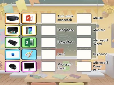 Mencocokkan Gambar Kelas 2