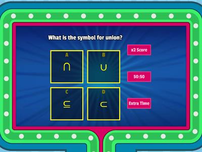 FFynone House Maths: Y9 Set Notation 