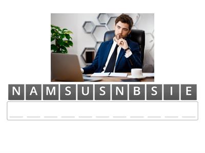 Headway Beginner Unit 3 - Jobs (anagram)