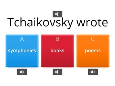 Tchaikovsky  comprehension