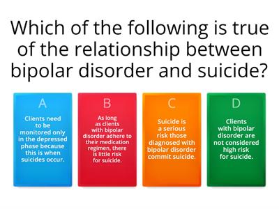 Bipolar Practice questions