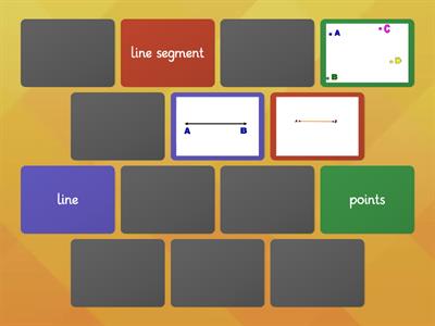 Points and Lines Vocabulary