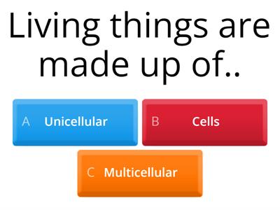 Science 4º Unit 3 Review