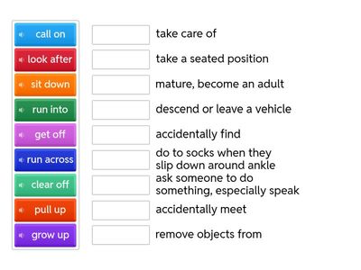 Phrasal verbs 18.11.24