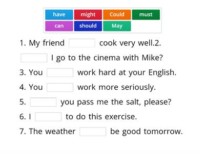 Modal Verbs