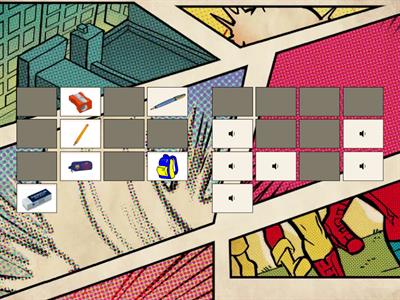 MEMORY - SCHOOL OBJECT