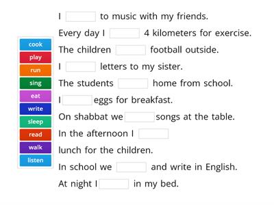 Action Verbs