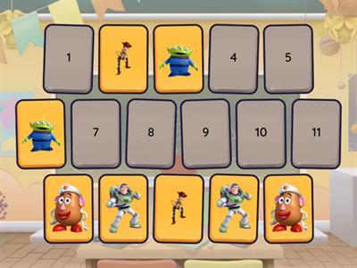 Toy Story memory game