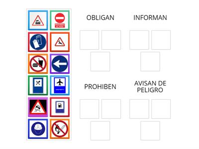Clasificación señales de tráfico