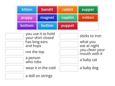 Splitting Syllables Rabbit Rule Words