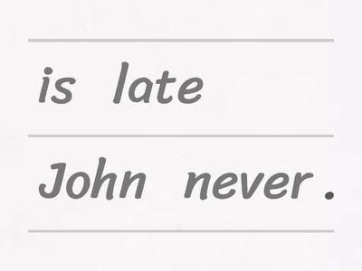 adverbs of frequency