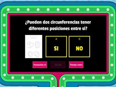 Rectas y circunferencias en un plano. 5º Primaria