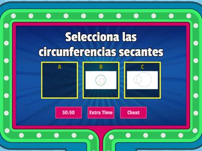 Rectas y circunferencias en un plano. 5º Primaria