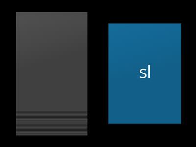 Initial Consonant Blends