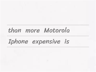 Comparatives x Superlatives