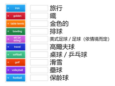 Page 9-2 GEPT Vocab book entry level