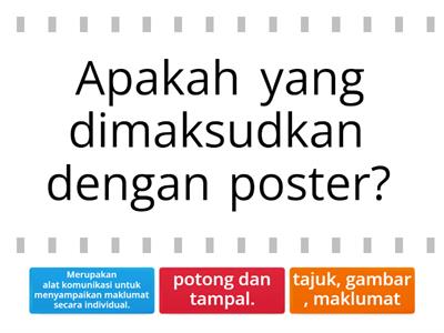 Latihan penggukuhan (POSTER DAN MONTAJ)