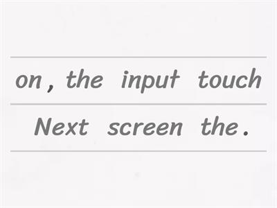 Turn on the computer