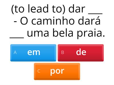 Verbos compostos - "Phrasal verbs"