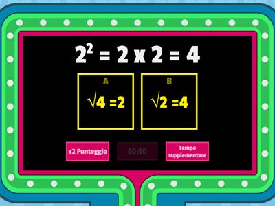 2. La radice quadrata