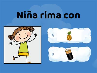 Juego de rimas 