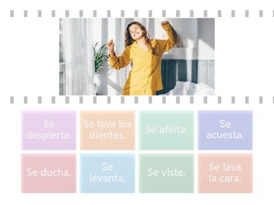 Verbos pronominales 3era persona singular