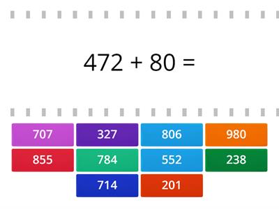 Matematika  összeadás 3. osztály