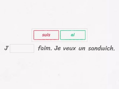 être ou avoir? fill in the blank