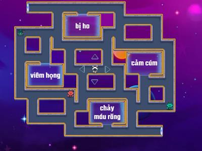 [Maze chase] Find the illness