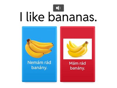 I like, I don´t like 