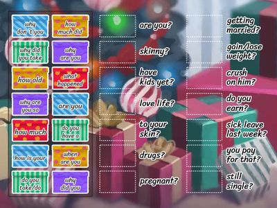 tactless/uncomfortable/awkward/nosy questions