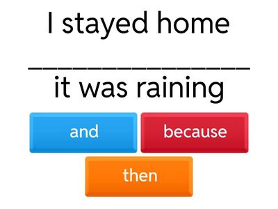 Time to use connectors ...