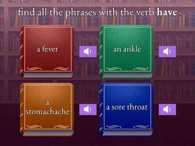 Ev2 10.2 Vocabulary practice: Describing health problems - part 1 