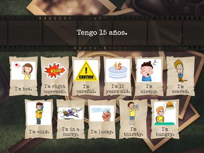 Tener Expressions (Find the Match)