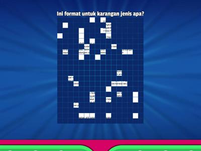 LATIHAN KARANGAN - TEKA FORMAT APAKAH INI