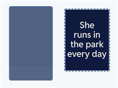 Pronunciation s third person