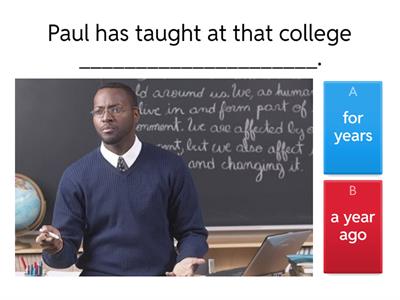 #English 3- Present Perfect Simple & Past Simple