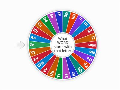 Letter/word recognition