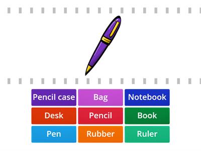 Unit 1 At School - Classroom Objects