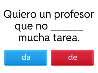 El subjuntivo en cláusulas adjetivas