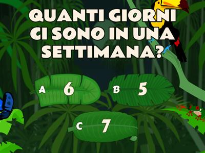 STORIA: QUIZ GIORNI MESI STAGIONI