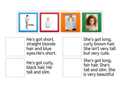 What does he/she look like?